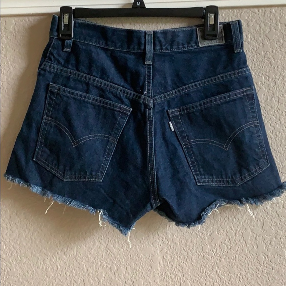 Levi’s high waisted shorts
